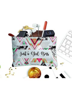 Paper Plane Design Paper Plane Design Multipurpose Canvas Zipper Pouch 9 in x 6 in Multicoloured (DesignCV9)  - Image 4