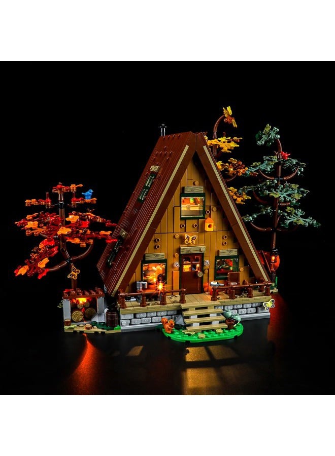 BRIKSMAX Led Lighting Kit for LEGO-21338 A-Frame Cabin - Compatible with Lego Ideas Building Blocks Model- Not Include Lego Set - Image 1