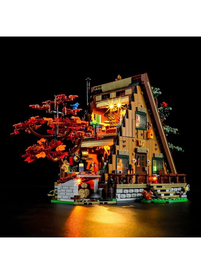 BRIKSMAX Led Lighting Kit for LEGO-21338 A-Frame Cabin - Compatible with Lego Ideas Building Blocks Model- Not Include Lego Set - Image 2