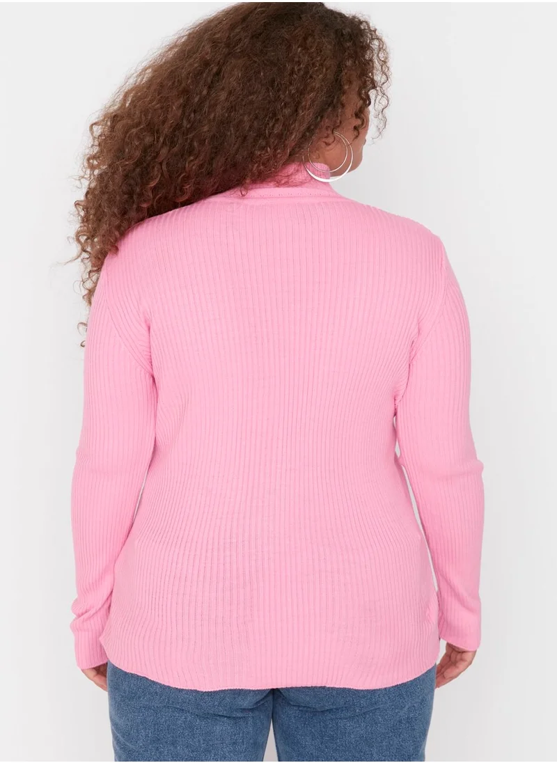 Trendyol Curve High Neck Knitted Sweater