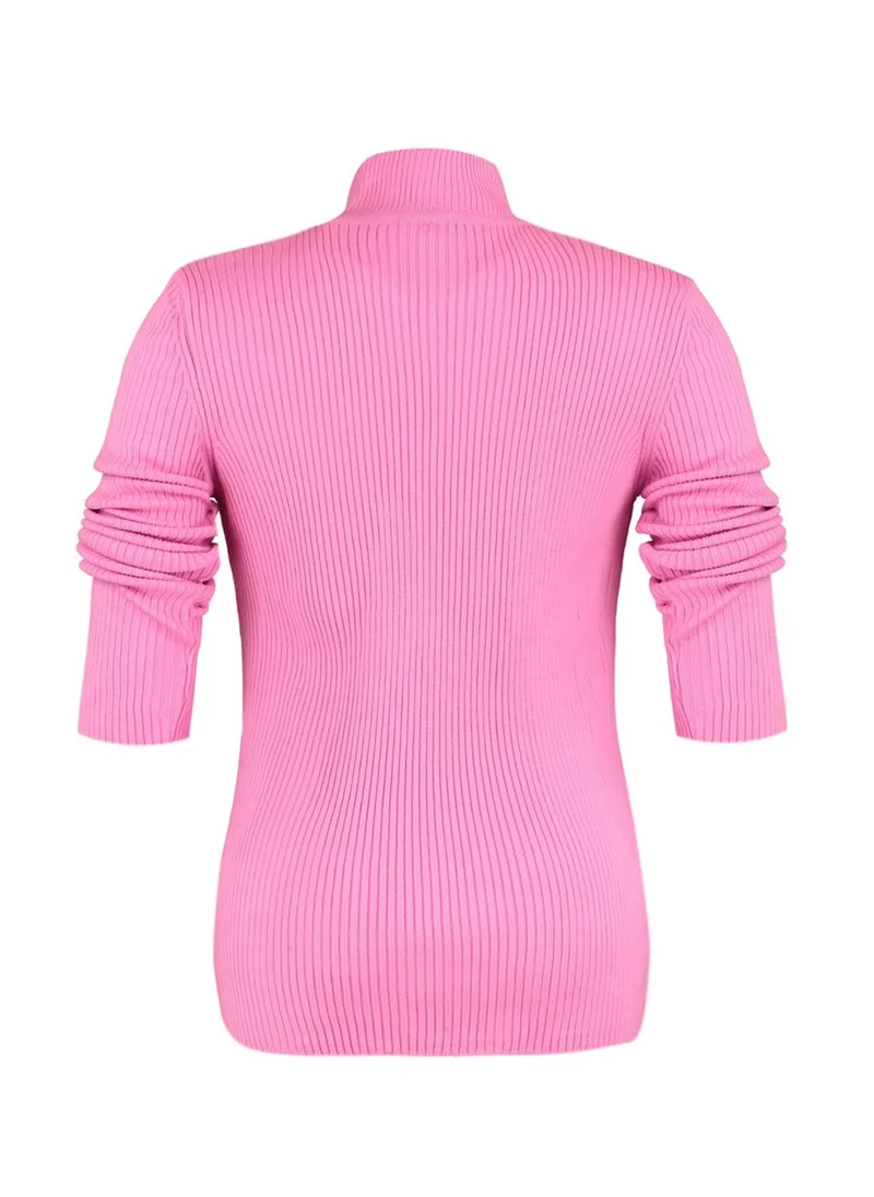 Trendyol Curve High Neck Knitted Sweater