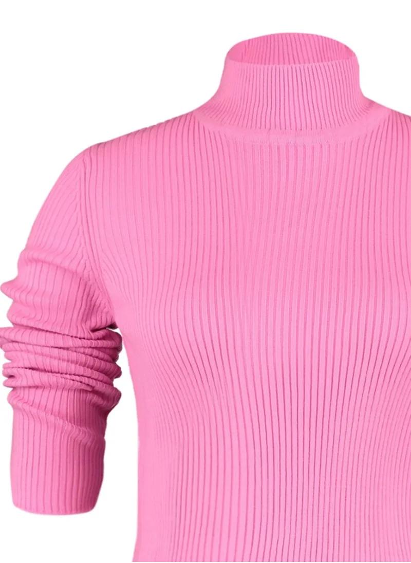 Trendyol Curve High Neck Knitted Sweater