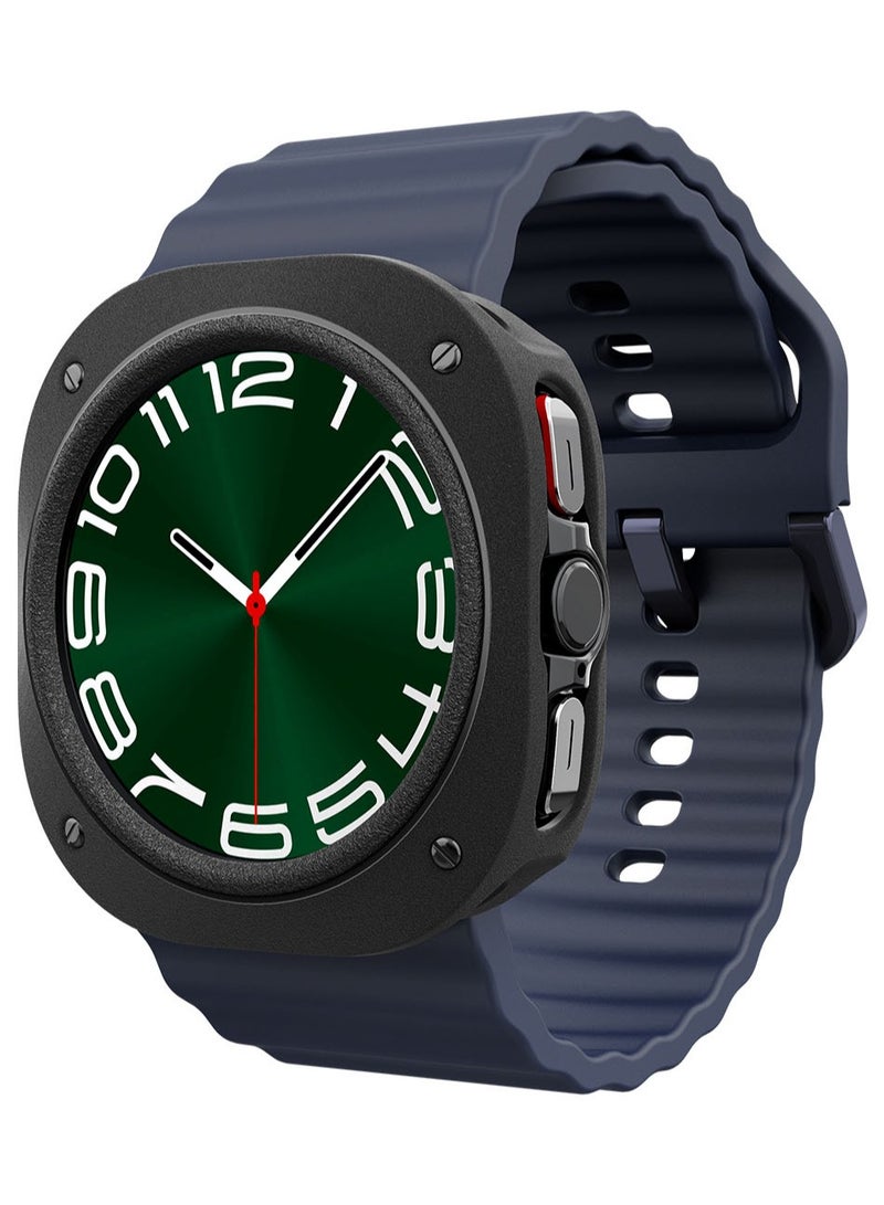 Caseology غطاء حماية Vault for Samsung Galaxy Watch Ultra 47mm (2024) - أسود غير لامع - Image 1