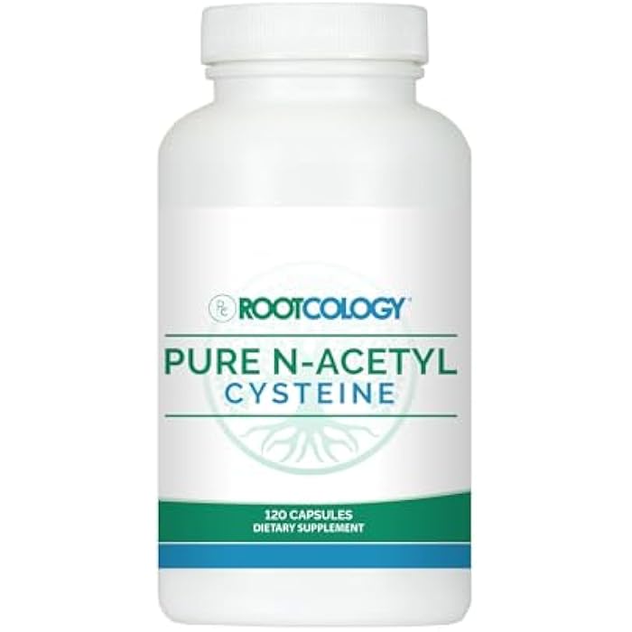 Rootcology by Dr. Izabella Wentz | Pure N-Acetyl Cysteine | (NAC) 900mg | 120 Capsules - Image 1