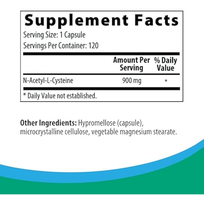 Rootcology by Dr. Izabella Wentz | Pure N-Acetyl Cysteine | (NAC) 900mg | 120 Capsules - Image 2