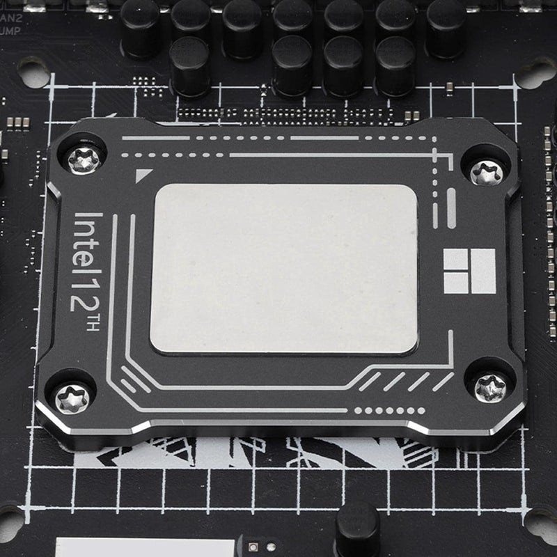 ويندفورج كرافت مصحح انحناء وحدة المعالجة المركزية، إطار تلامس مضاد للانحناء لمعالج Intel من الجيل الثاني عشر LGA1700-BCF، مشبك تثبيت محسن لتصحيح انحناء الإطار المصنوع من الألومنيوم - Image 2