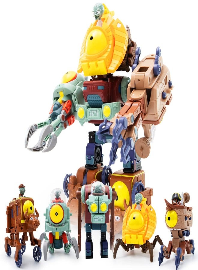 Maikerry 5-in-1 BOSS Robot Set - Action Figures Toys for Game Fans - Birthday and Party Gifts for Boys & Girls - Image 1