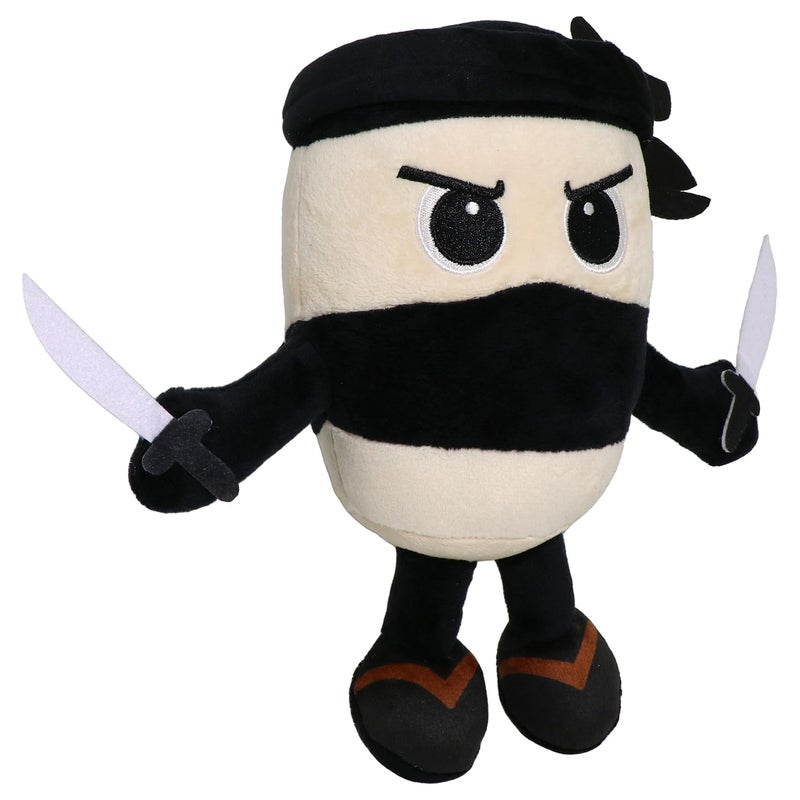 Italian Brainrot Plush 98inch Cappuccino AssassinoCute Stuffed Figure Doll for Kids and Adults Inspired Plush Toy - Image 3