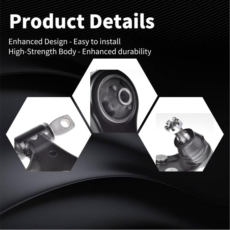 CUGANO 2PCS Front Upper Control Arm and Ball Joint Assembly for Lexus RX330, Toyota Camry, and Toyota Solara - Image 3