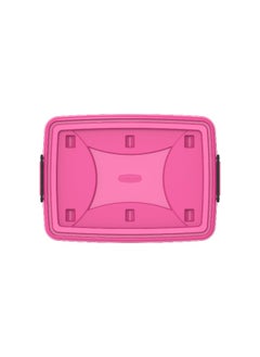 132L Clear Plastic Storage Box With Wheels & Lockable Lid (Pink) - pzsku/Z7260F5786375A68D7BF0Z/45/_/1725440907/64bb64e2-7cf2-4b11-9aee-beacfe7bc5fa