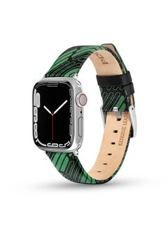 POLICE Universal Replacement Leather Strap For Men And Women Compatible With Apple Watch Series 3-9, SE, Ultra, Ultra 2 (42-44-45-50) & Samsung, Huawei Or Quartz Watch With Lug Width Of 22mm  - Image 1