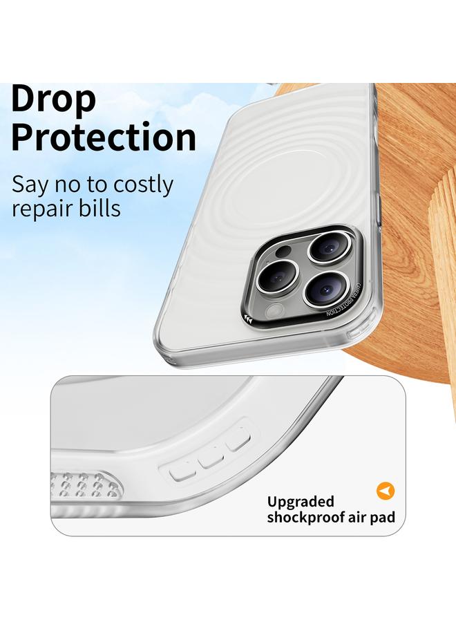 S-TOP Case For iPhone 14 Plus Acrylic Skin Feel Corrugated Phone Case - Image 2