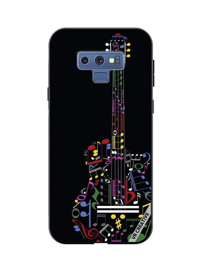 VR CREATIVE Protective Case Cover For Samsung Galaxy Note 9 Guitar Design Multicolour  - Image 1