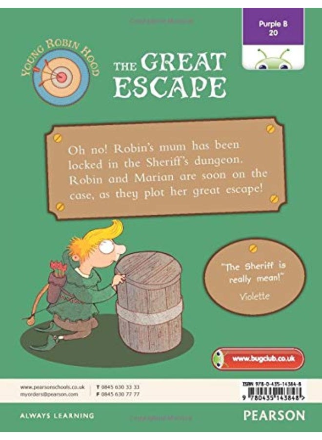 Bug Club Independent Fiction Year Two Purple B Young Robin Hood: The Greay Escape - Image 2