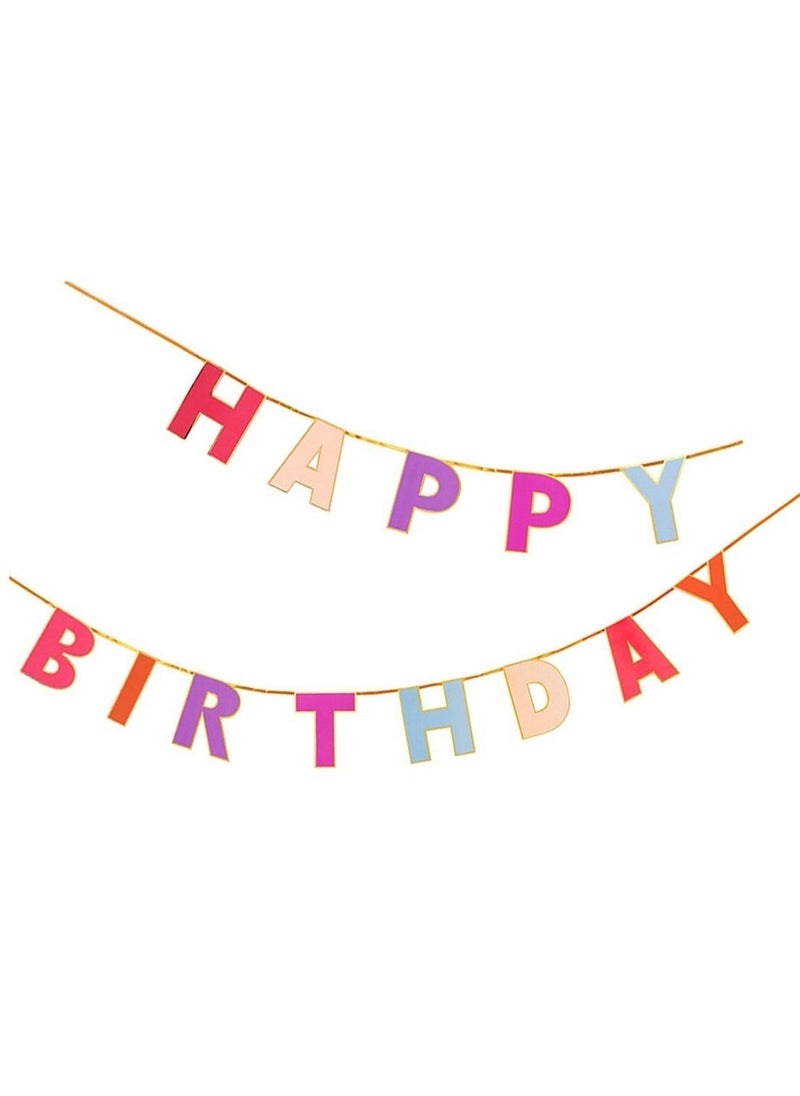 توكينج تيبلز لافتة عيد ميلاد سعيدة ورقية من - Image 1