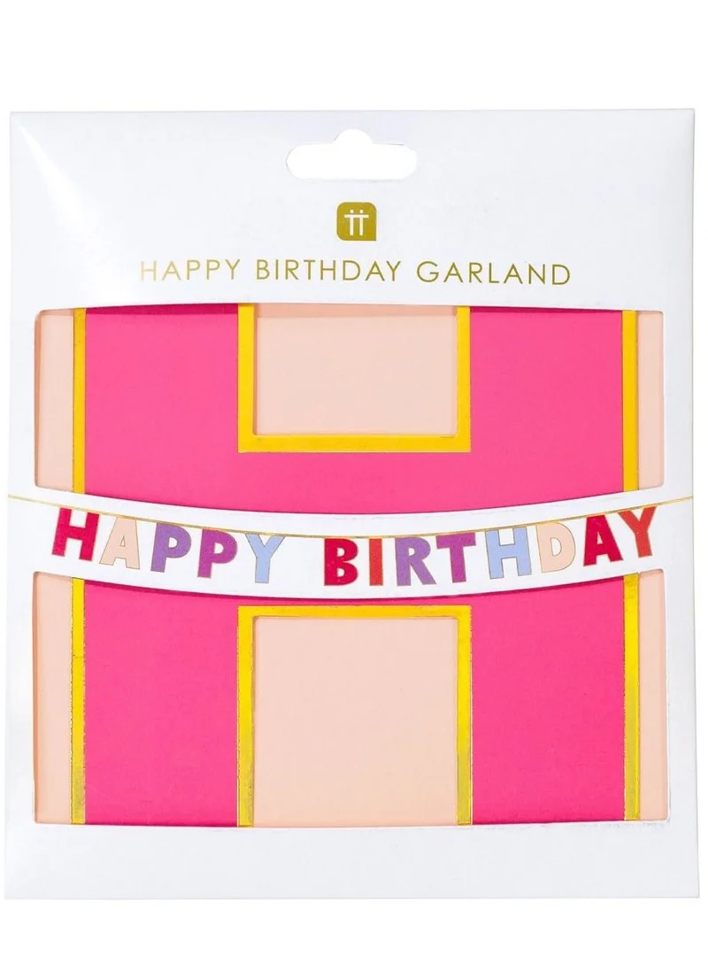 Talking Tables Talking Tables Happy Birthday Paper Banner