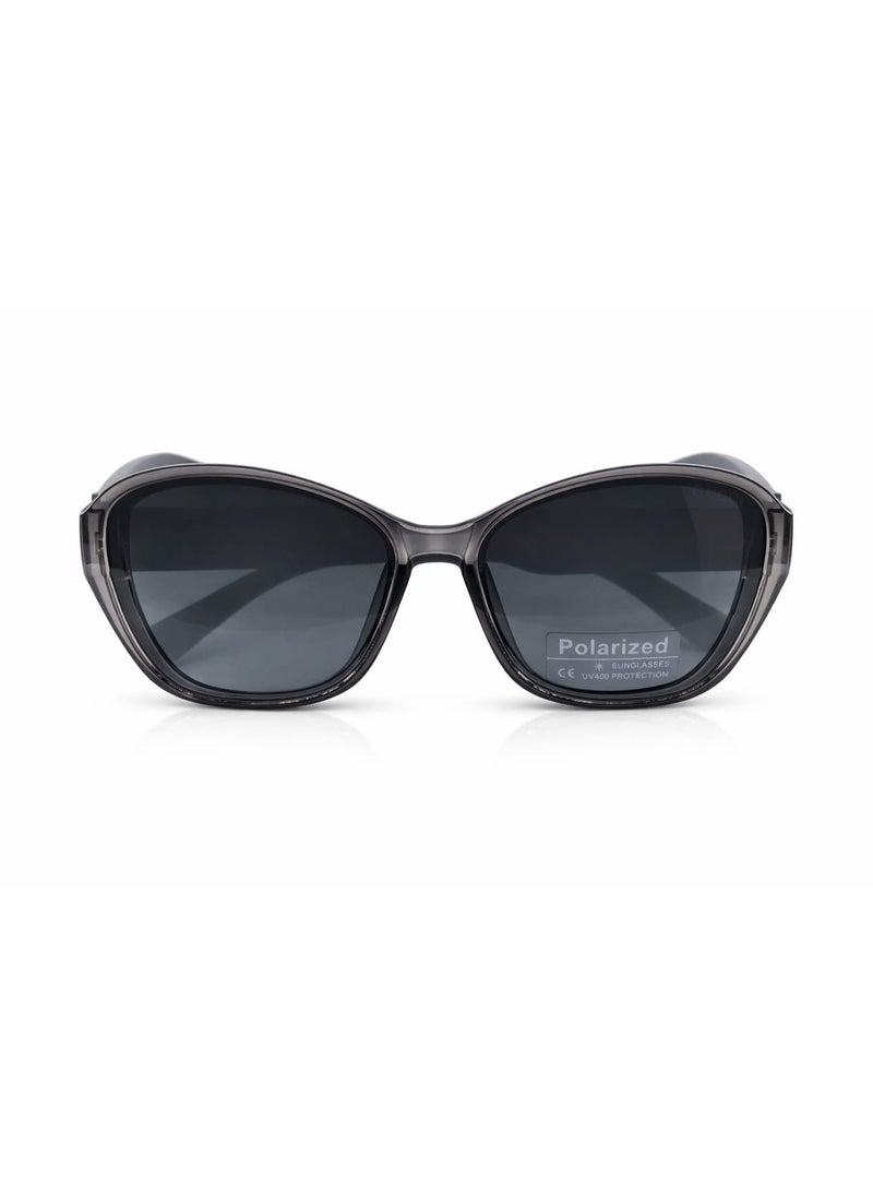 Luxury sunglasses for the modern woman – gray color and a touch of sophistication - Image 3