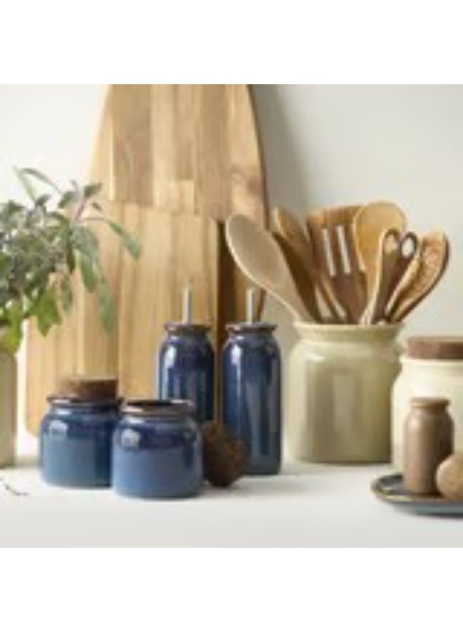 Utensil holder beige 15 cm - Image 4
