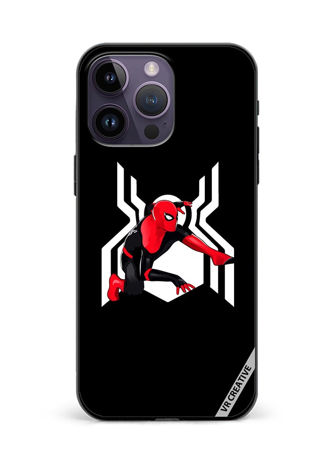 VR CREATIVE Protective Case Cover For Apple iPhone 16 Pro Spiderman Design Multicolour - Image 1