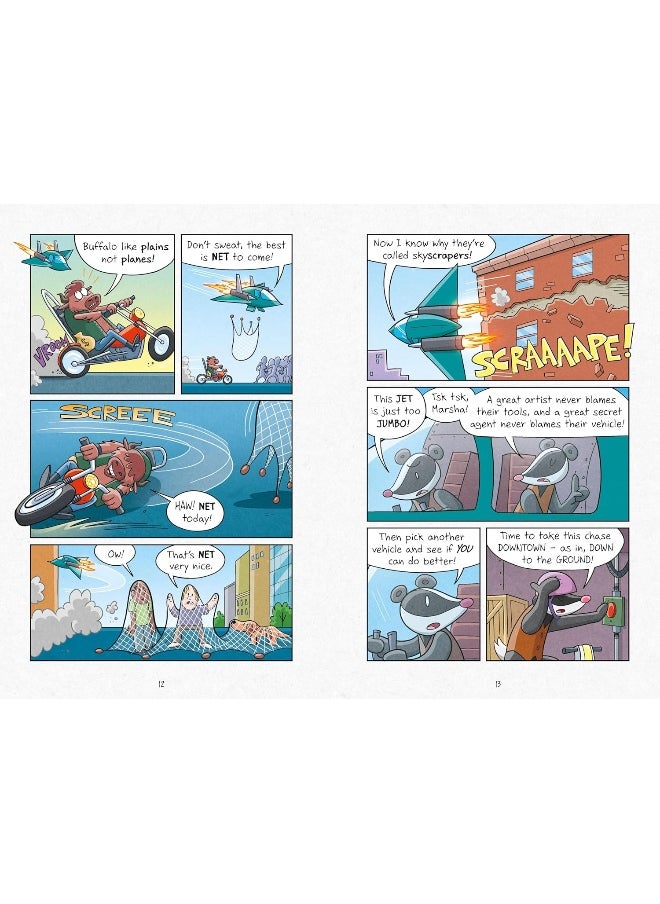 Agents of S.U.I.T.: From Badger to Worse: A Laugh-Out-Loud Comic Book Adventure!  - Image 3