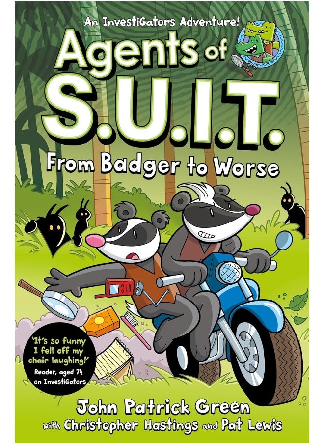 Agents of S.U.I.T.: From Badger to Worse: A Laugh-Out-Loud Comic Book Adventure!  - Image 1