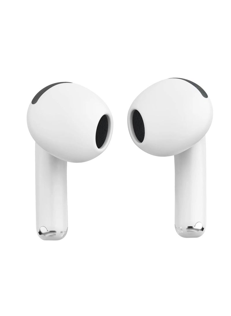 porodo - Glimpse TWS Earbuds with Touch Display / App Control / High-Fidelity Audio / Touch Control Earbuds / Music / Calls - White - Image 1