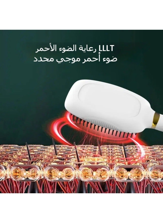 general Electric massage comb, vibration, red light, EMS, micro-current, hair care, healthy hair comb - Image 2