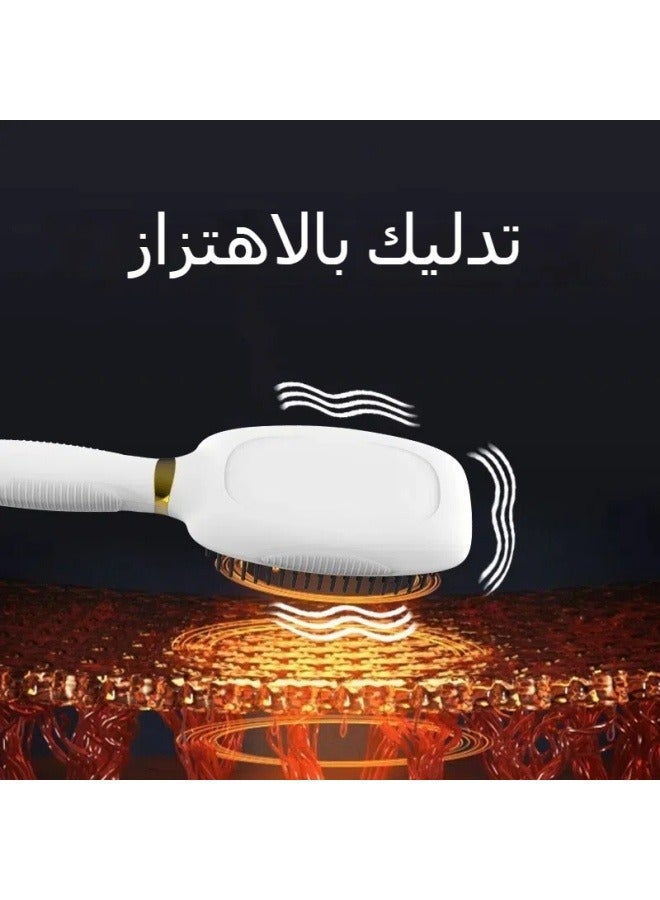 general Electric massage comb, vibration, red light, EMS, micro-current, hair care, healthy hair comb - Image 3