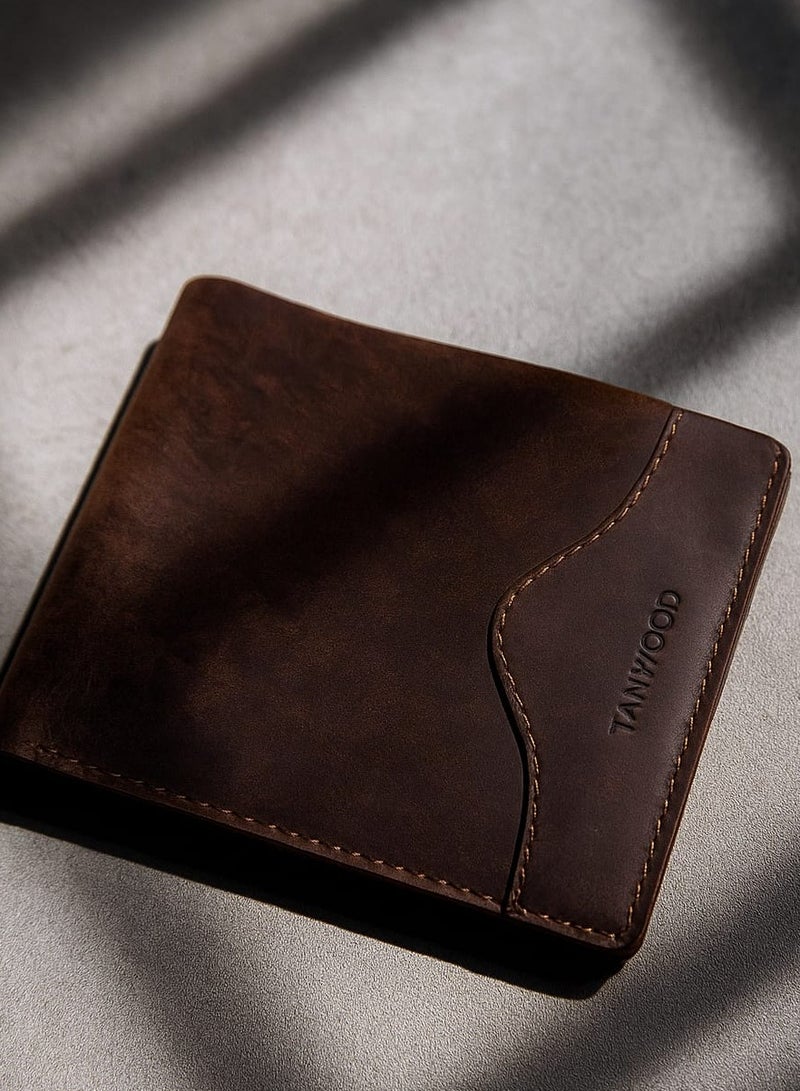 Tanwood Leather Pure Leather BUCK WALLET  - Image 1