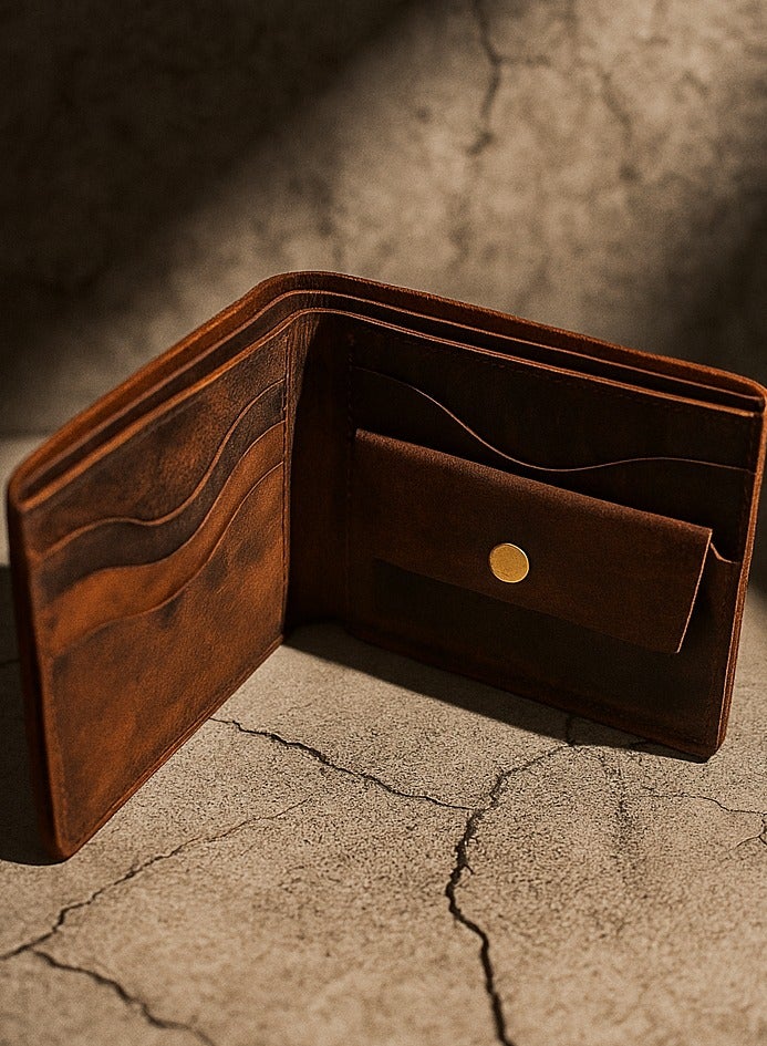 Tanwood Leather Pure Leather BUCK WALLET  - Image 2