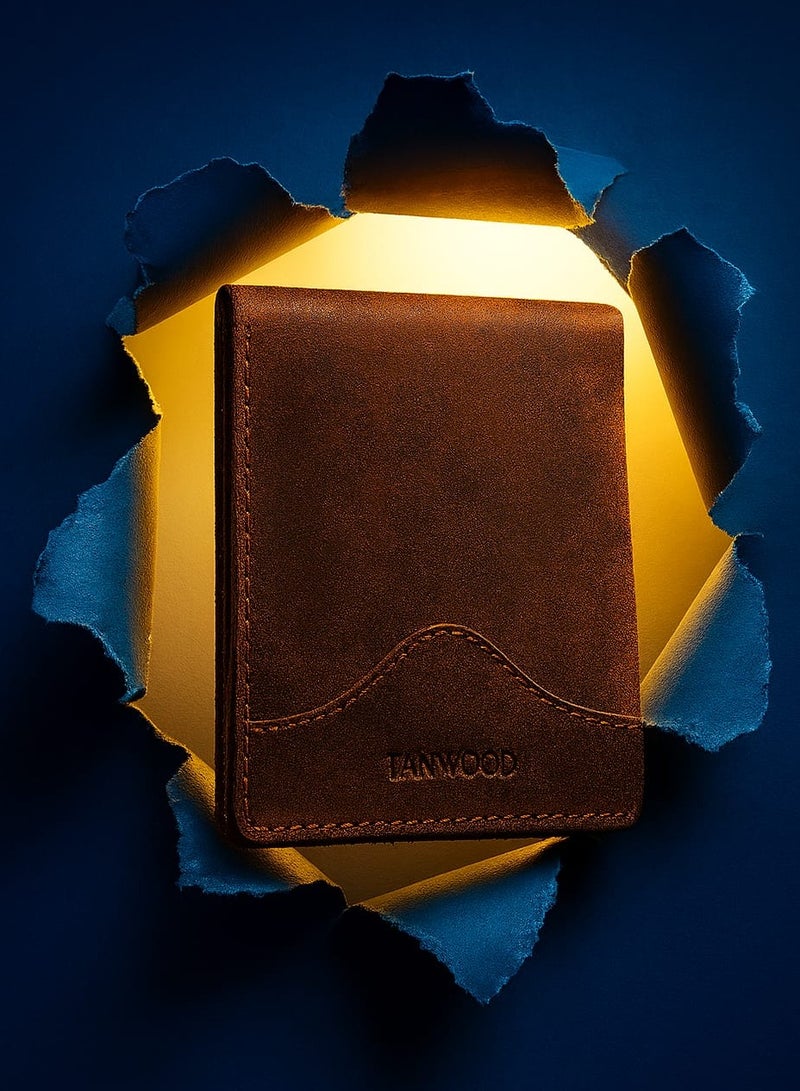 Tanwood Leather Pure Leather BUCK WALLET  - Image 4