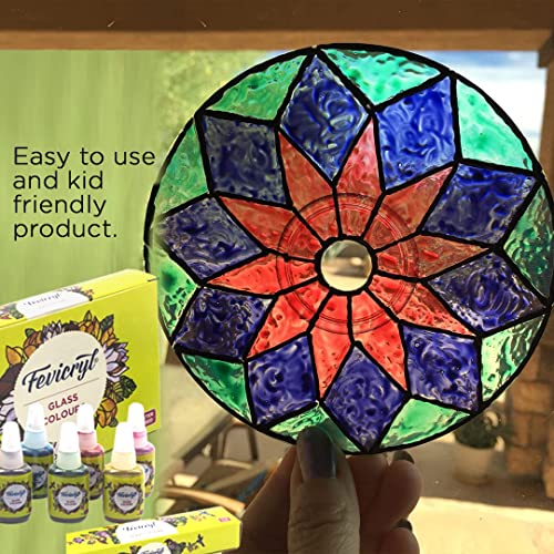 Pidilite Fevicryl Glass Colours, 10 Shades - Image 4