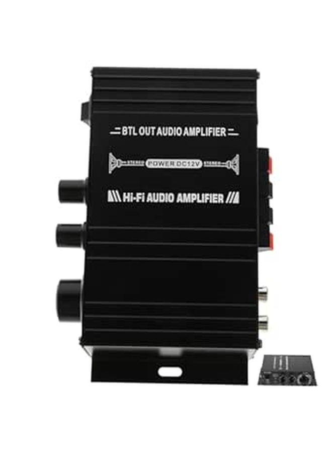 12V Compact Mini Amplifier For Car Home Audio Portable Sound Versatile - Image 1