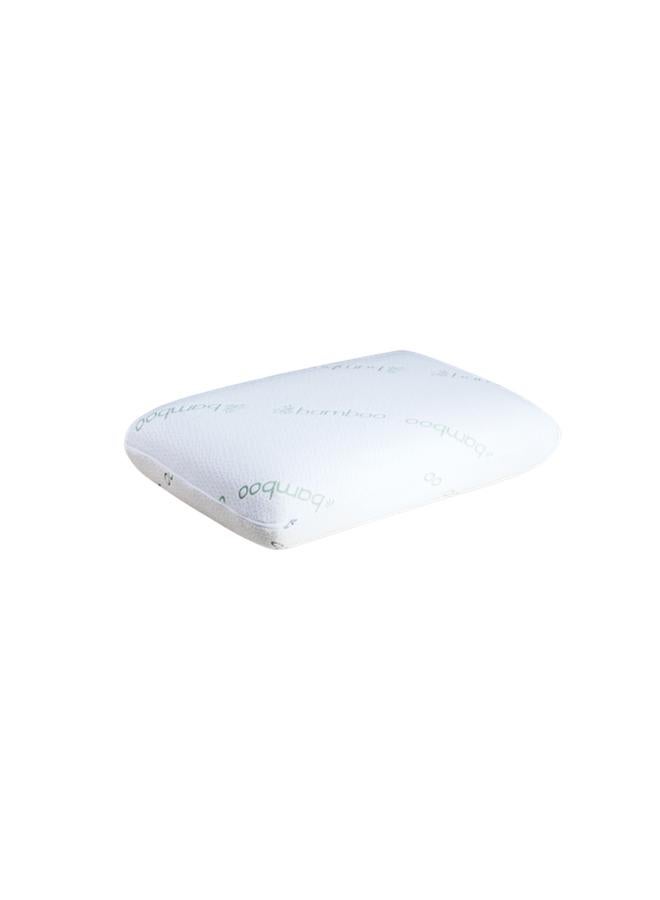 Micasa Premium Grade Material Flexible Machine Wahable Bamboo Memory Foam Pillow - Image 1