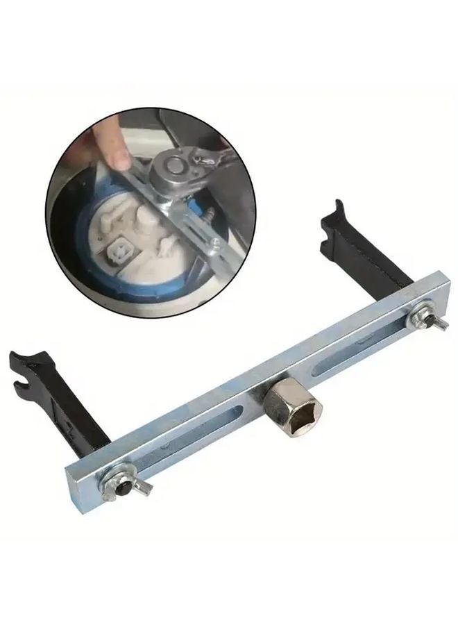 Black Fuel Tank Cover Wrench Detent Spanner Oil Pump Lid Removal Tool - Image 2