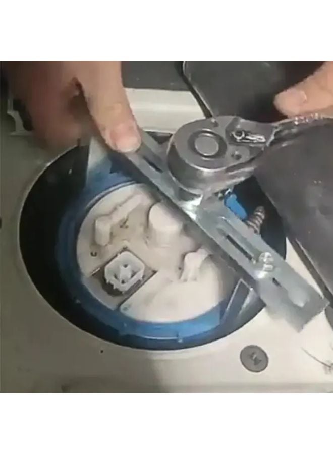 Black Fuel Tank Cover Wrench Detent Spanner Oil Pump Lid Removal Tool - Image 3