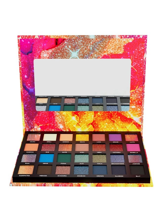 Colorbar Eyeshadow Palette - Richly Pigmented Glitter Eyeshadow - Crease-Proof and Velvety Smooth - Long-lasting Wear - Pixie Love - 0.9 oz - Image 1