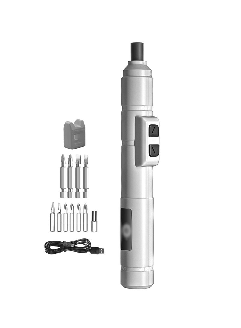 250r/min Cordless USB Rechargeable Electric Screwdriver Power Tool Multifunction Screw Driver For Repairing Clock Cordless Drill  - Image 1