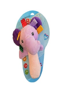A soft shake for children is soft and makes a sound