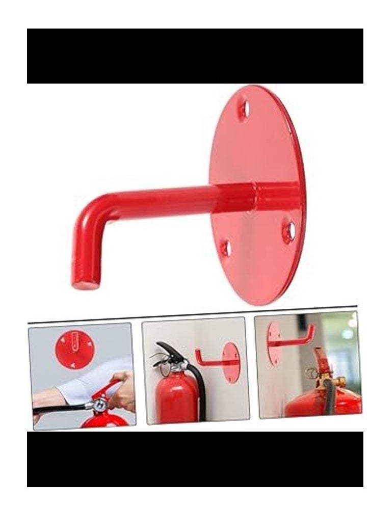 ABBASALI - Fire Extinguisher Hook Mount Extinguisher Bracket Wall Hanging Clip - Image 1