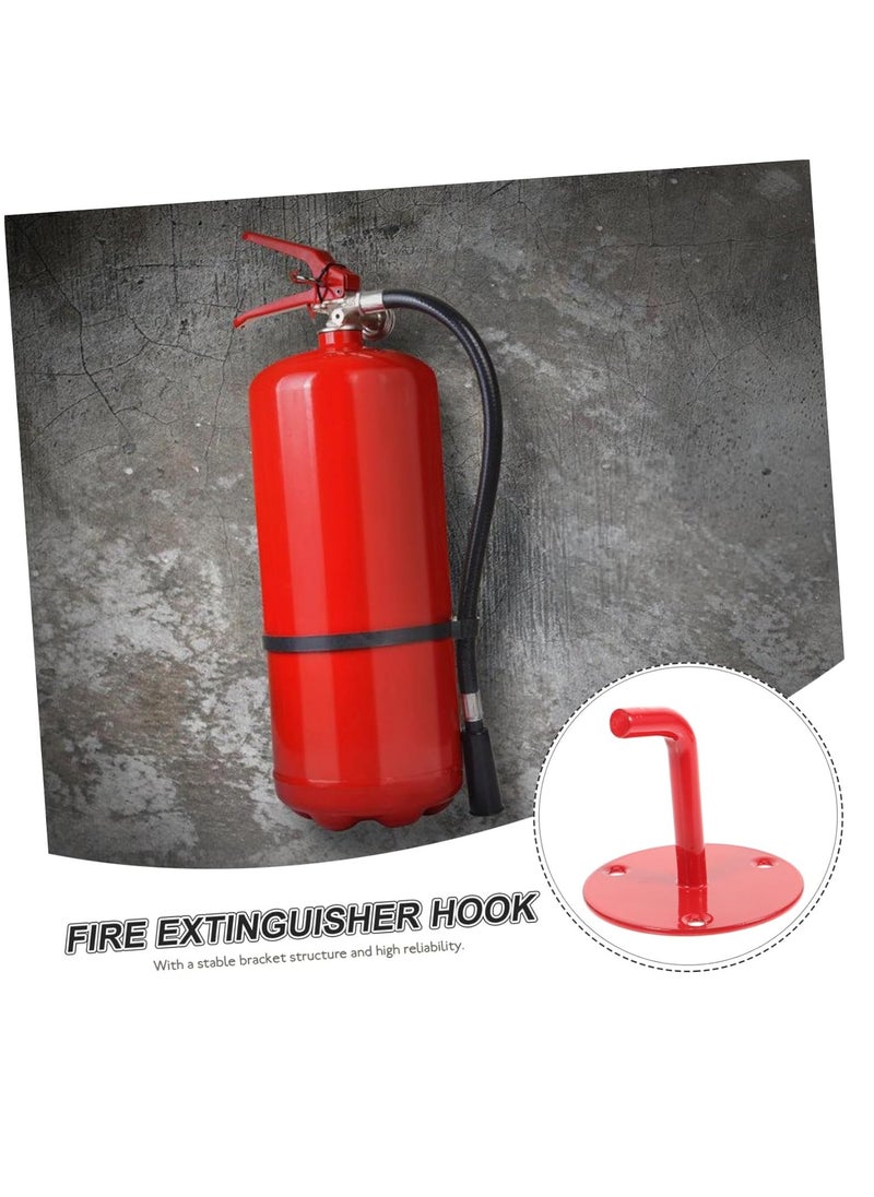 ABBASALI - Fire Extinguisher Hook Mount Extinguisher Bracket Wall Hanging Clip - Image 1