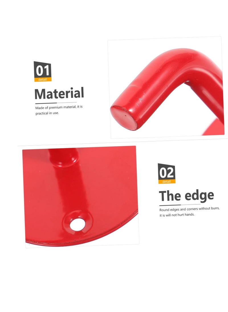 ABBASALI - Fire Extinguisher Hook Mount Extinguisher Bracket Wall Hanging Clip - Image 1