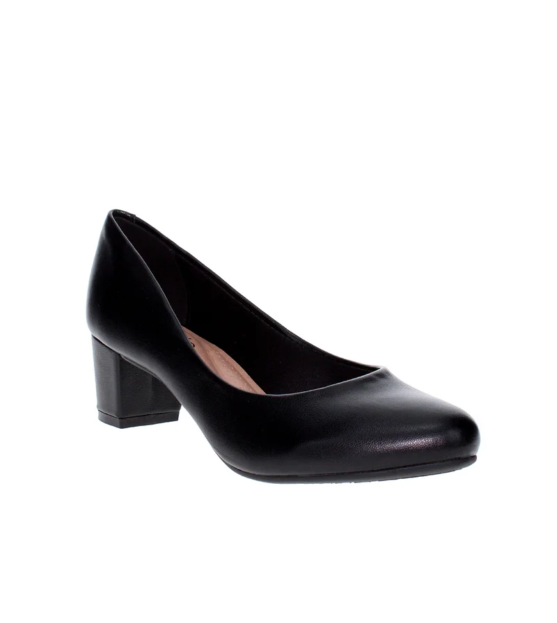 Beira Rio BEIRA RIO Ladies Mid Heel Shoes in Black | Comfortable Everyday Footwear
