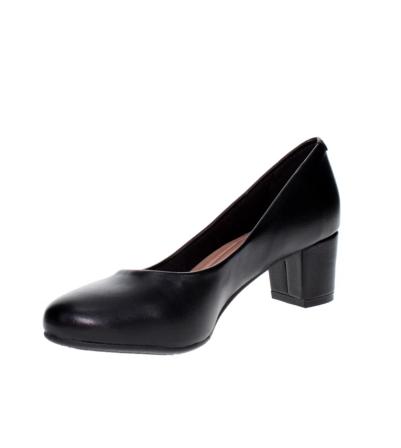 Beira Rio BEIRA RIO Ladies Mid Heel Shoes in Black | Comfortable Everyday Footwear