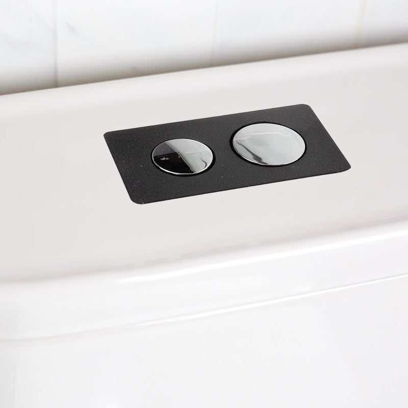 🚽 زر مرحاض ذو تنظيف مزدوج بمواد ABS لتوفير المياه ٢ قطعة - Image 5