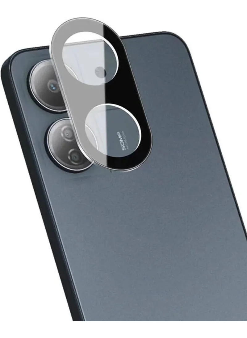 Forzacase Xiaomi Redmi 13C Compatible Camera Lens Protection Ring Black - FC377