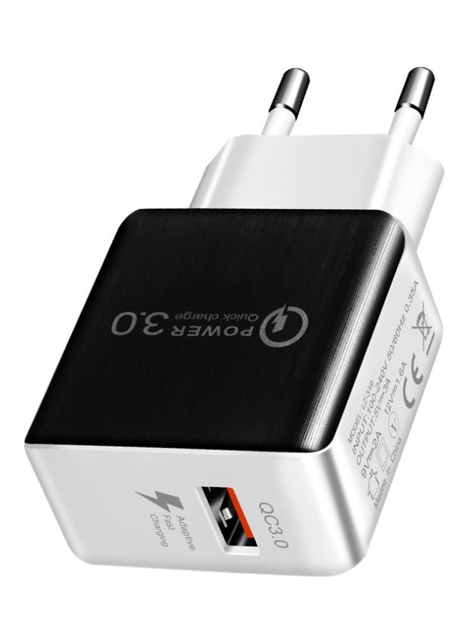 NIBEMINENT Quick Charging Adapter Black/White - Image 1