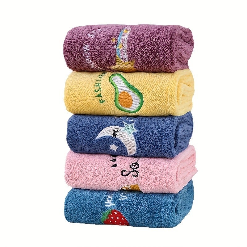 3 Colors Available: Women's Quick-Dry Microfiber Towel - Soft Coral Fleece, High-Quality Design, Absorbent Shower Cap with Cute Star & Rainbow Embroidery for Drying Wet Hair - Image 4