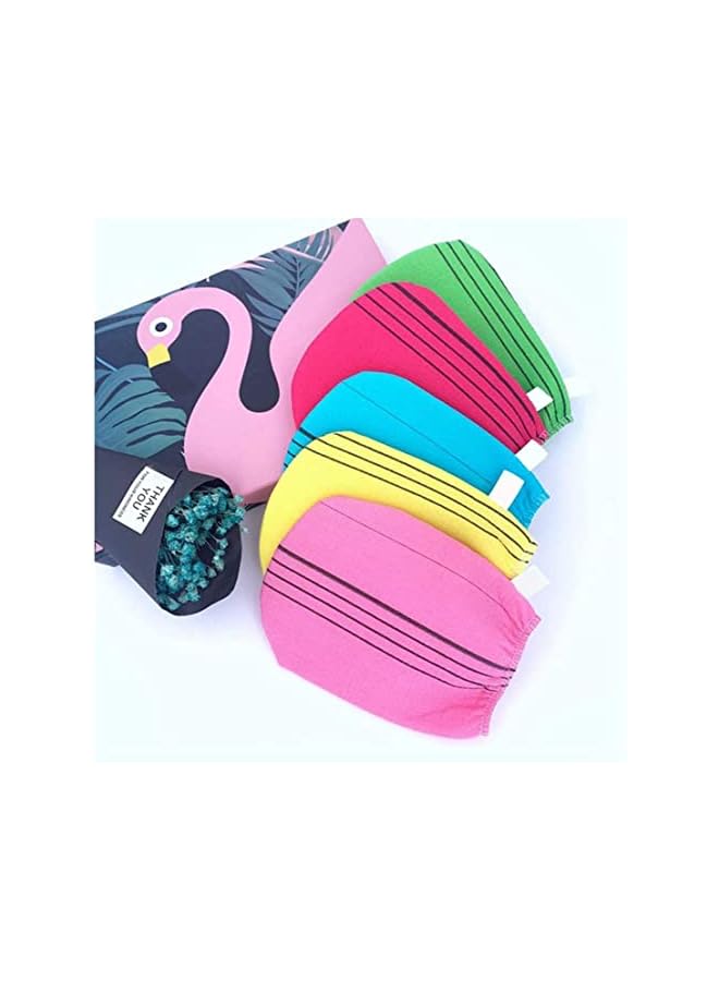 Zaboon Korean Exfoliating Bath Washcloth Body Scrub Portable Shower Towel Adults Washing Clean Exfoliate Towel Wash Cleaning - Image 2