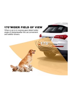 SPIDER Spider Dynamic Reverse Parking HD Camera With Night Vision & Waterproof Moving Guideline Rear View Camera - 1PC  - Image 5